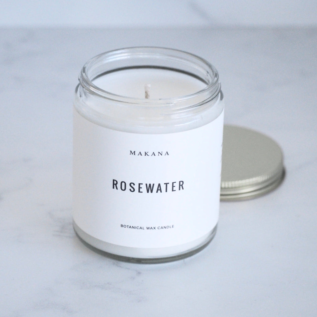 Hibiscus + Rosewater Candle — The DIME Store